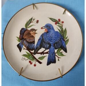 The Fledgling Gunther Granget Plate 1988 Bradfor Exchange Bluebird LTD ED